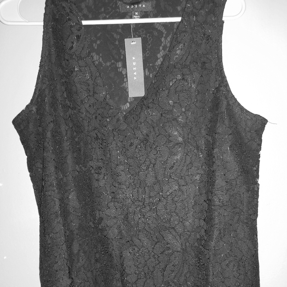Lace tank NWT
